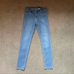 H&M Skinny Ankle Blue Jeans Size 28